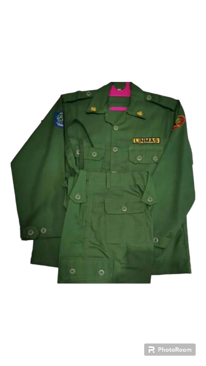 Gambar perlengkapan Linmas / hansip lengkap dari Konveksi Army Bandung Kab. Bandung 4 Tokopedia