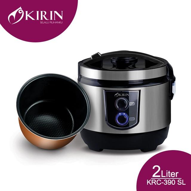Gambar RICE COOKER KIRIN KRC 390 Rice Cooker 3in1 Kapasitas 2 Liter PANCI KERAMIK - GOLD dari TOKO JAWA ELECTRIK Kota Administrasi Jakarta Timur 5 Tokopedia