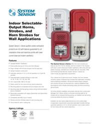 System Sensor Mdl3 Sync Module Jual System Sensor Type P2RL Horn Strobe Red two wires - Jakarta Barat ...