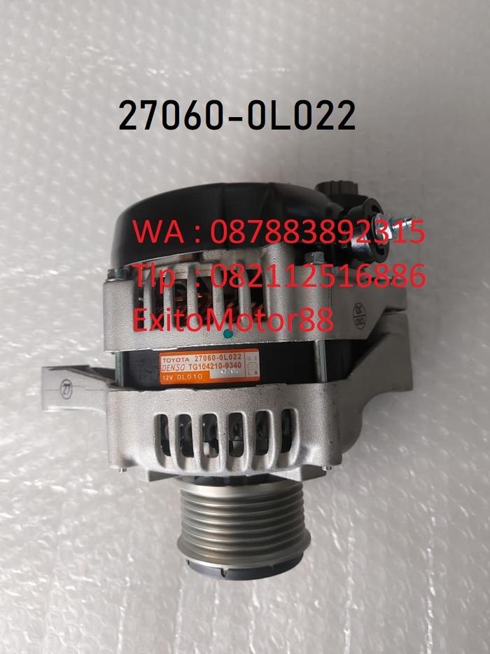 Jual Dinamo Ampere / Alternator Innova, Hilux Diesel, Fortuner Diesel ...