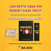 Gambar PRE ORDER - CONIDENCE IN YOU - CUT VIVIA TALITHA - GAGASMEDIA - PO SOON dari bumifiksipadang Kota Padang 1 Tokopedia