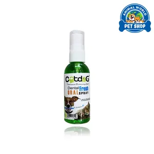 Penghilang Bau Mulut Anjing Kucing CATDOG Dental Fresh Oral Spray 60ml