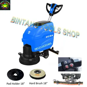 Auto Scrubber SC2A Electric Floor Scrubber Dryer 18inch 148rpm 35liter