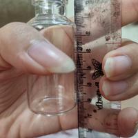 Gambar botol kaca vial 20 ml tutup karet/pinisilin kedap udara dari spider lover petshop Kota Bandung 3 Tokopedia