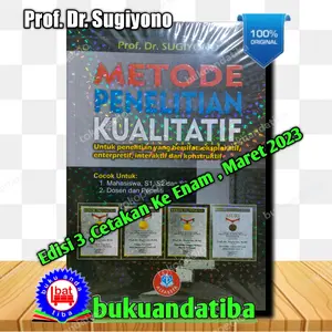 Buku METODE PENELITIAN KUALITATIF - Prof Dr Sugiyono