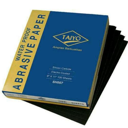 Amplas Kertas Lembaran Taiyo 60 80 100 150 180 240 600 1000 2000 2