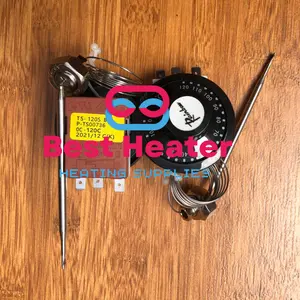 Thermostat Rainbow 120C - 3 pin + Nepel