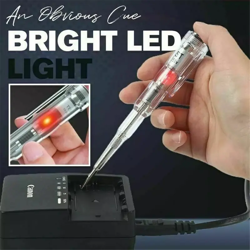 Obeng tespen DC AC Obeng Testpen Kabel Putus Test Pen Listrik LED 4