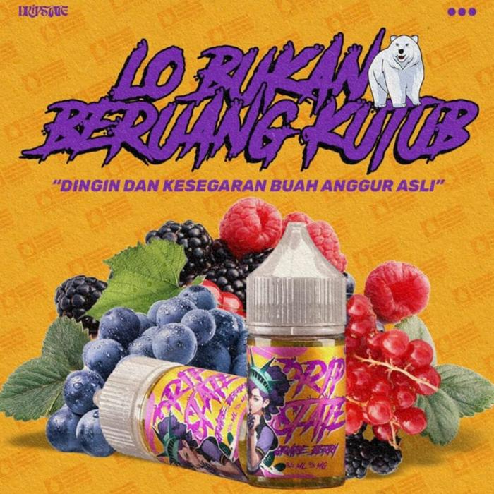 Jual Dripstate Grape Berry Salt Nic 30ML by Dripstate.Id - Liquid ...