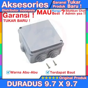 Duradus CCTV Ukuran 9.7 X 9.7 Tahan Panas + Dapat Sekrup Original
