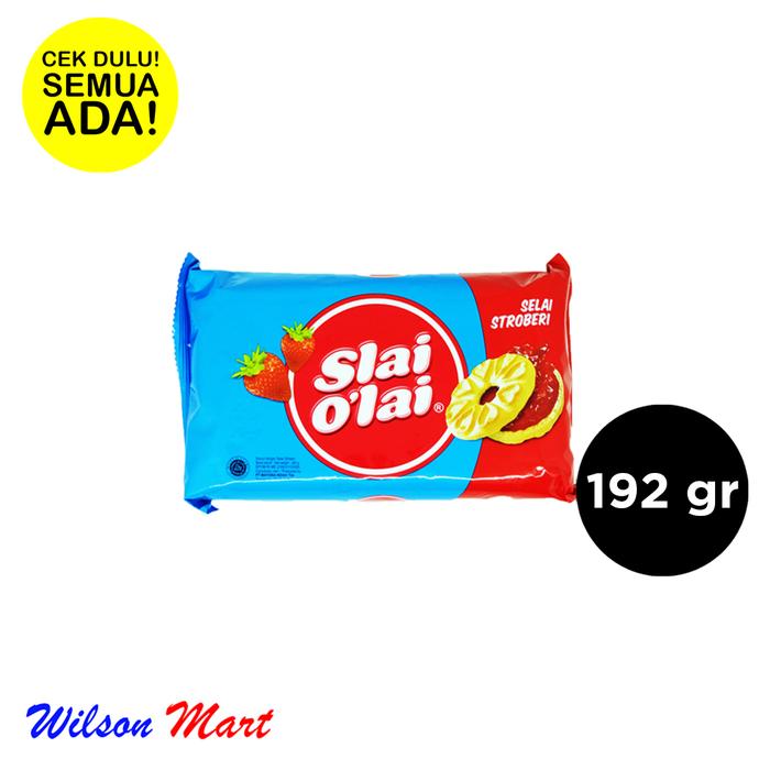 Gambar SLAI OLAI STRAWBERRY 192 GRAM dari Wilson Mart Kota Administrasi Jakarta Barat Tokopedia