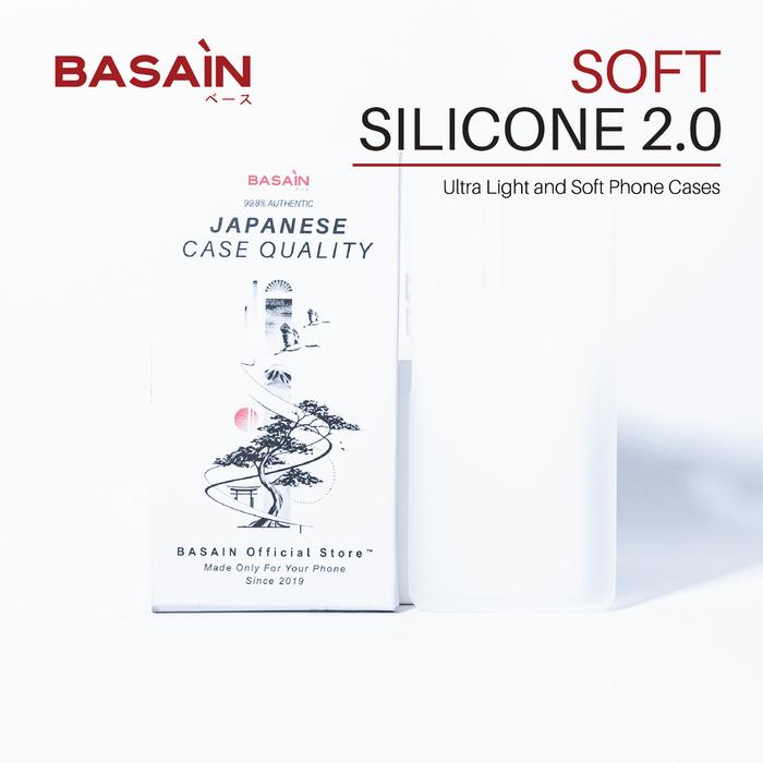 Gambar BASAIN Casing Untuk Xiaomi Redmi NOTE 10 | Pro Soft Silicone 2.0 Case- White - Note 10 dari BASAIN Store Kota Bandung Tokopedia