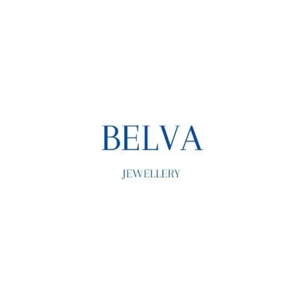 Kalung Berlian Inisial M - Kalung Huruf Sapphire - BANKAU02205 4