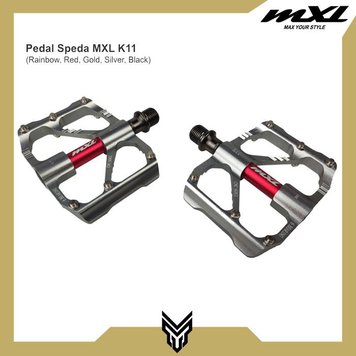 Gambar MXL Pedal Sepeda Lipat MTB Roadbike K11 Bicycle Pedals Alloy Stainless - Gold dari MXL Sports Indonesia Kota Administrasi Jakarta Selatan 5 Tokopedia