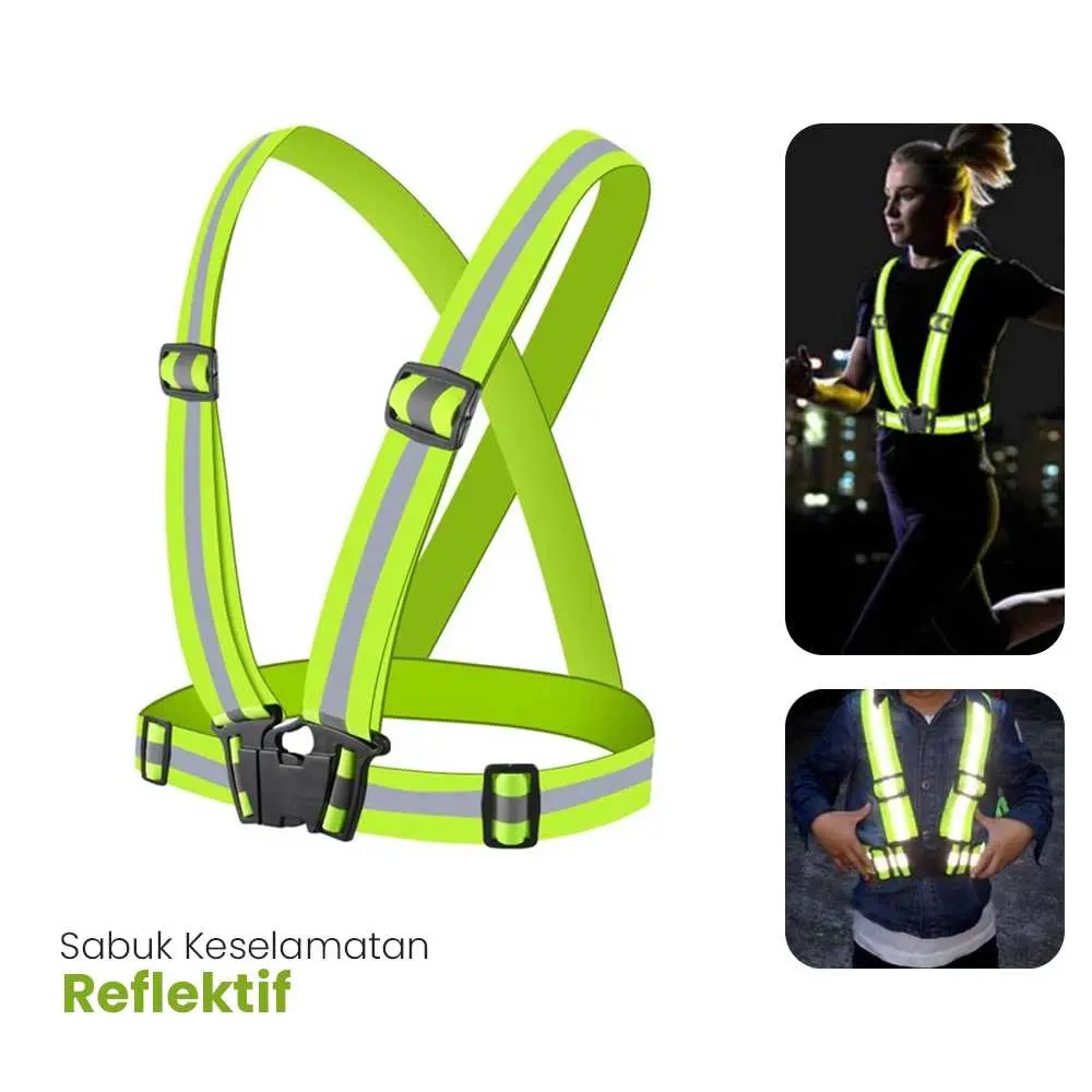 Sabuk Keselamatan Proyek Tambang Teknik dengan Reflektif Safety Belt