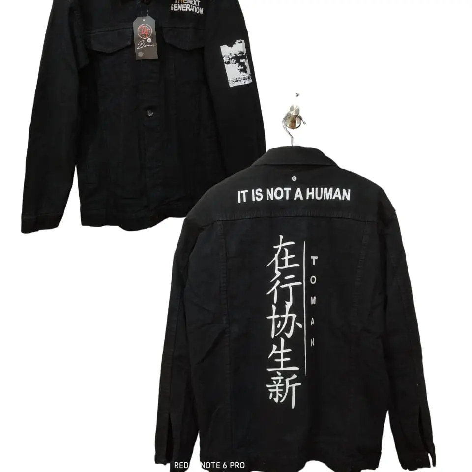 jaket jeans pria SOBEK