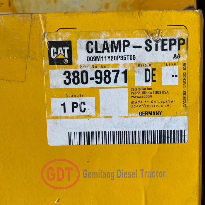 Jual CLAMP 380-9871 CAT - Jakarta Pusat - dieseltractor | Tokopedia