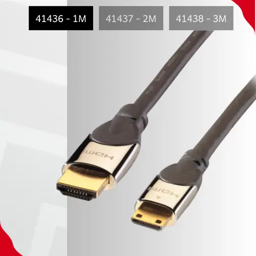 Gambar Kabel HDMI LINDY Mini HDMI to HDMI 2.0 4K x 2K 60Hz 3D 2160P Camera - 41436 - 1M dari LINDY INDONESIA Kota Administrasi Jakarta Barat 4 Tokopedia