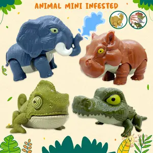 Taiyo Mainan Anak Mini Animal Infested Figure Hewan Gigit Jari Koleksi