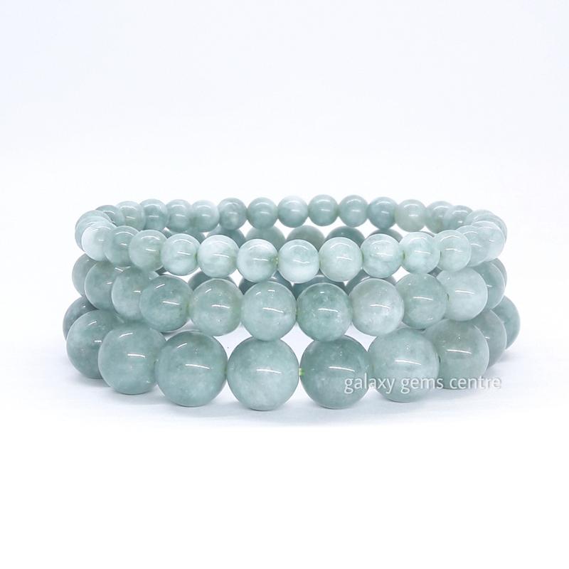 Gelang Batu Natural Giok Burma Jadeite Jade Original 0