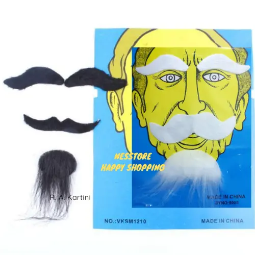 Jenggot Kumis Mustache Beard Palsu Property Drama 0