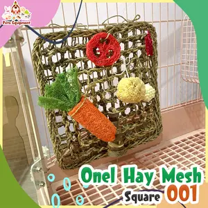 ONEL HAY MESH SQUARE 001/MAINAN GIGIT KELINCI MARMUT CHINCHILLA