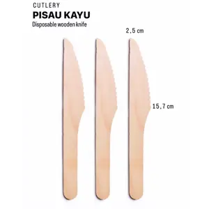 PISAU KAYU (ECO FRIENDLY)