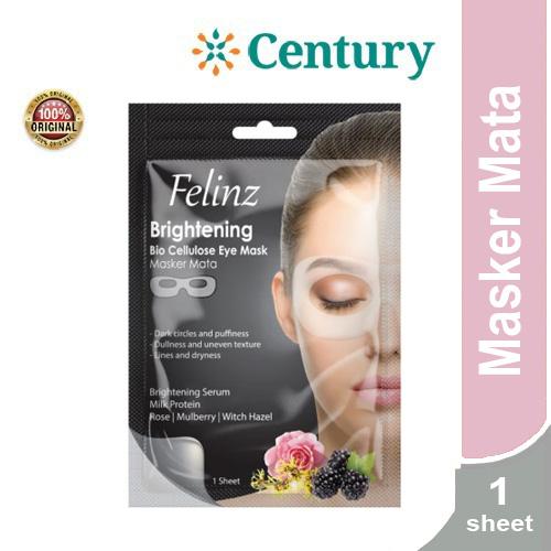 Gambar FELINZ BIO CELLULOSE EYE MASK BRIGHTENING 1 SHEET / MASKER MATA dari Apotik Century Kota Administrasi Jakarta Pusat Tokopedia