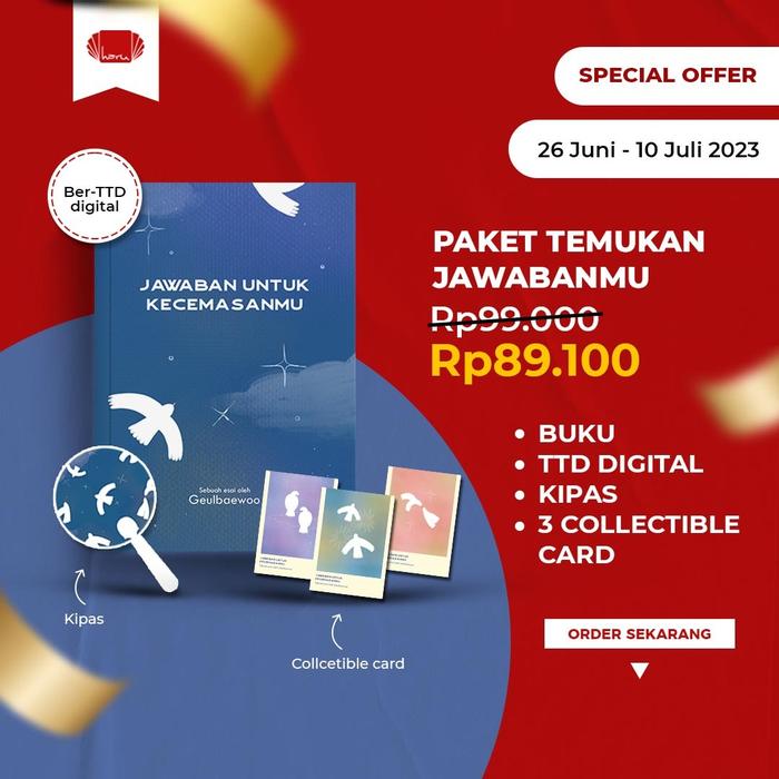 Gambar Buku Pengembangan Diri - Jawaban Untuk Kecemasanmu - Penerbit Haru dari bumifiksijakarta Jakarta Selatan Tokopedia
