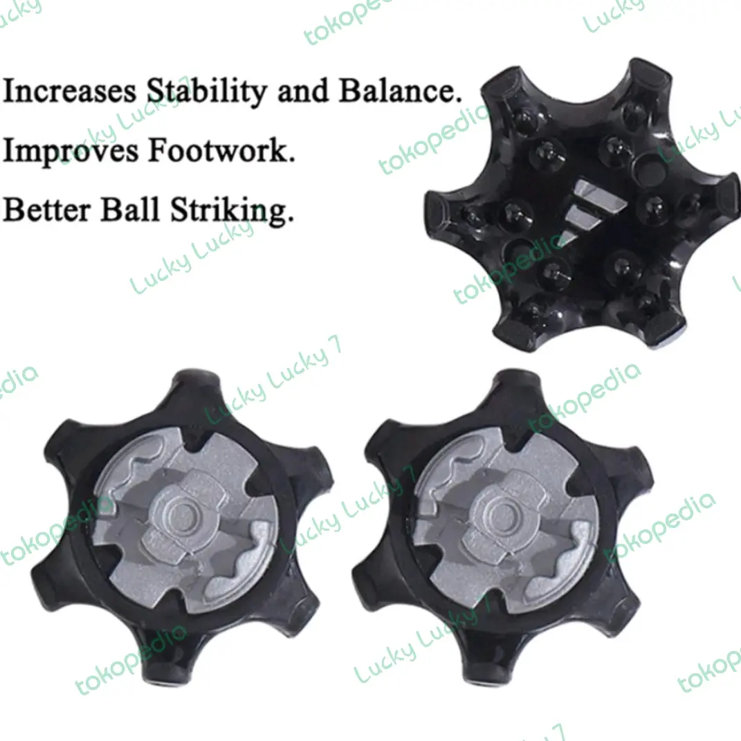 Paku Sepatu Golf universal Golf Shoe Spike Replacement Anti Slip