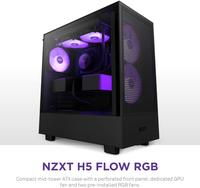 Gambar CASING NZXT H5 FLOW RGB Edition - Mid-Tower ATX Airflow Case dari Techno Computer Bali Kota Denpasar 2 Tokopedia
