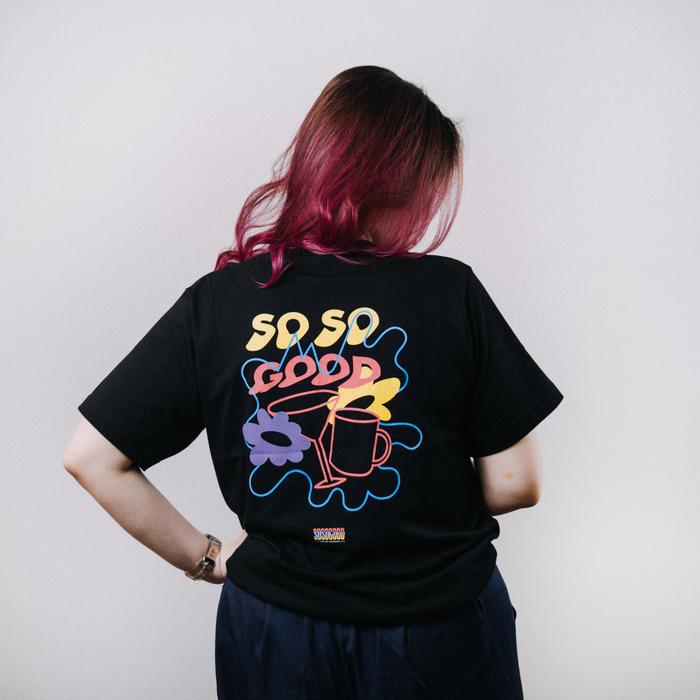 Gambar So So Good (SSG) Drink O'Clock T-Shirt - S dari So So Good Coffee Company Kab. Tangerang Tokopedia