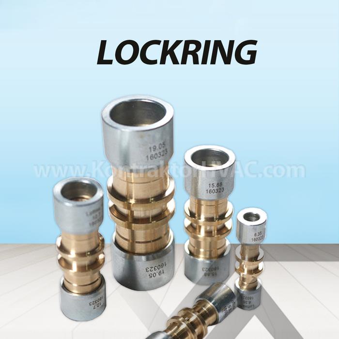 Gambar Lockring Penyambung Pipa AC 1/4, 3/8, 1/2, 5/8, 3/4, 7/8, 1 11/8 dari HVAC Jakarta Kota Administrasi Jakarta Barat Tokopedia