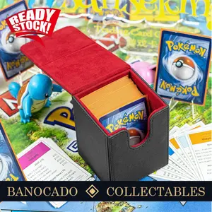 Premium PU Leather Deck box Topwinder 100+ Black / Orange / Blue