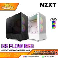 Gambar CASING NZXT H5 FLOW RGB Edition - Mid-Tower ATX Airflow Case dari Techno Computer Bali Kota Denpasar 1 Tokopedia