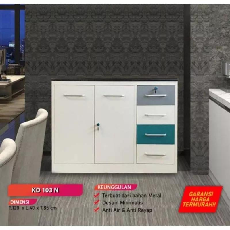 Lemari Rak Dapur Kitchen Set Plat Besi KD 103N - Shop | Tokopedia