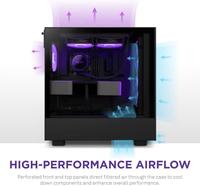 Gambar CASING NZXT H5 FLOW RGB Edition - Mid-Tower ATX Airflow Case dari Techno Computer Bali Kota Denpasar 3 Tokopedia