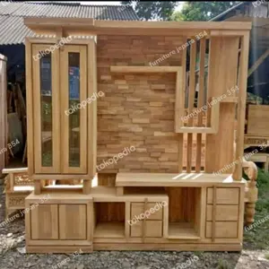 Partisi Penyekat Ruangan kayu Jati Perhutani