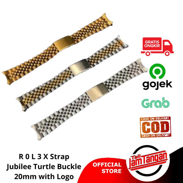 Gambar 20mm Jubilee Strap End Curved Stainless Steel Tali Jam tangan dari Tali Jam Tangan com Kota Tangerang Selatan Tokopedia