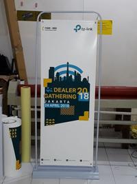 Gambar PROMO Cetak Door Frame + Cetak / Stand Display Banner 60x160 cm - Door Frame Besi, Flexy Standard dari Percetakan Ayo Ngeprint Bekasi Kota Bekasi 3 Tokopedia