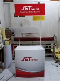 Gambar Meja Promosi Event Desk + Cetak Sticker + Booth Portable Meja Jualan dari Percetakan Ayo Ngeprint Bekasi Kota Bekasi 5 Tokopedia