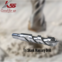 Gambar K55 Mata Bor Beton Pegangan Segitiga / MANSORY DRILL TRI-SHANK HOLDER dari MST TOOLS Kota Administrasi Jakarta Barat 1 Tokopedia