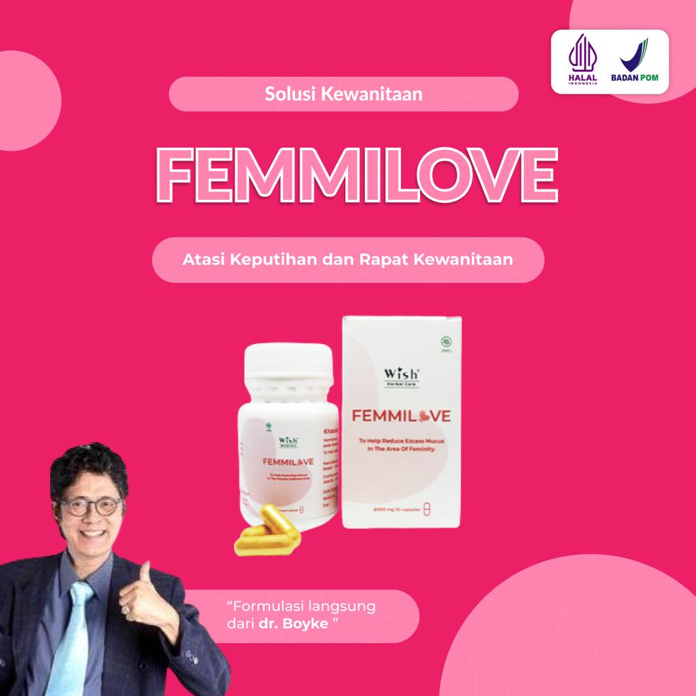 FEMMILOVE Dr Boyke BPOM HALAL 100% Original