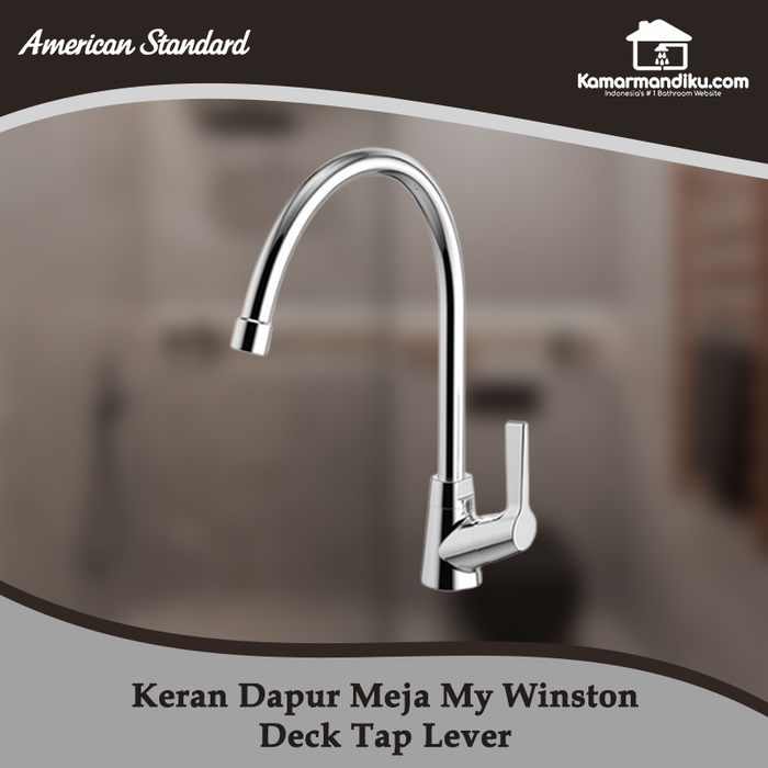 Gambar American Standard Kran dapur meja My Winston Deck Tap Lever dari kamarmandiku.com Kota Administrasi Jakarta Timur Tokopedia