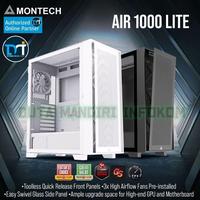 Gambar Montech Air 1000 LITE - High Airflow Tempered Glass ATX Gaming Case - White Edition dari Duta Mandiri Infokom Kota Administrasi Jakarta Pusat 1 Tokopedia