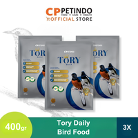 Gambar Tory Daily Pakan Burung Bird Food For Adult 400gr - Isi 3 dari CPPETINDO Official Shop Kota Bandung 1 Tokopedia