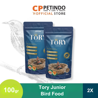 Gambar Tory Junior Pakan Anakan Burung Handfeeding Bird Food 100gr - Isi 2 dari CPPETINDO Official Shop Kota Depok 1 Tokopedia
