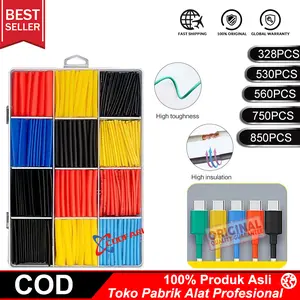 Isolasi Bakar Selang Bakar Kabel Bakar 750 pcs / 530 pcs / 328pcs