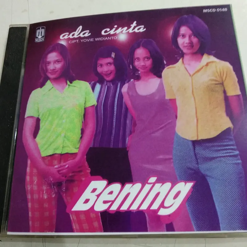 cd bening - ada cinta. ab three kahitna tiga dara rita effendy RARE !! 0