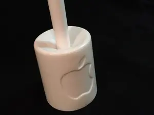 3D Print Stand Holder Dudukan Display Apple Pencil Minimalis With Logo Apple D184